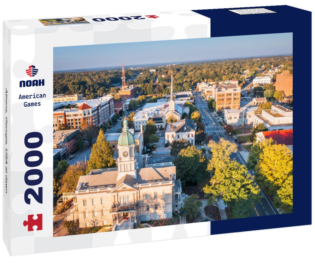 Athens, Georgia, USA at dawn 2000pc Puzzle