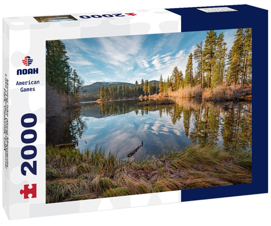 Noah Jigsaw Puzzle Morning hike along Manzanita Lake | Lassen Volcanic National Park, California, USA 2000 pieces