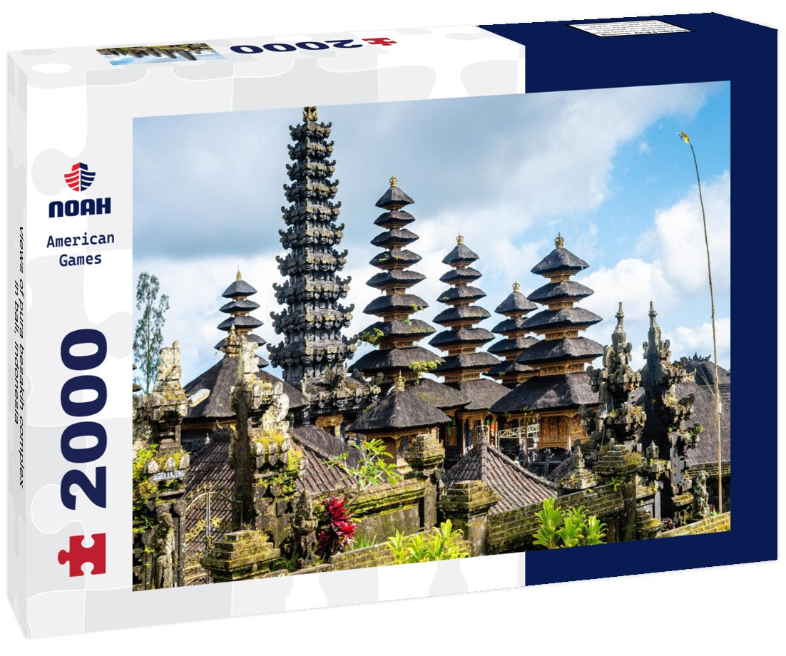 pura besakih complex in bali, indonesia 2000pc Puzzle