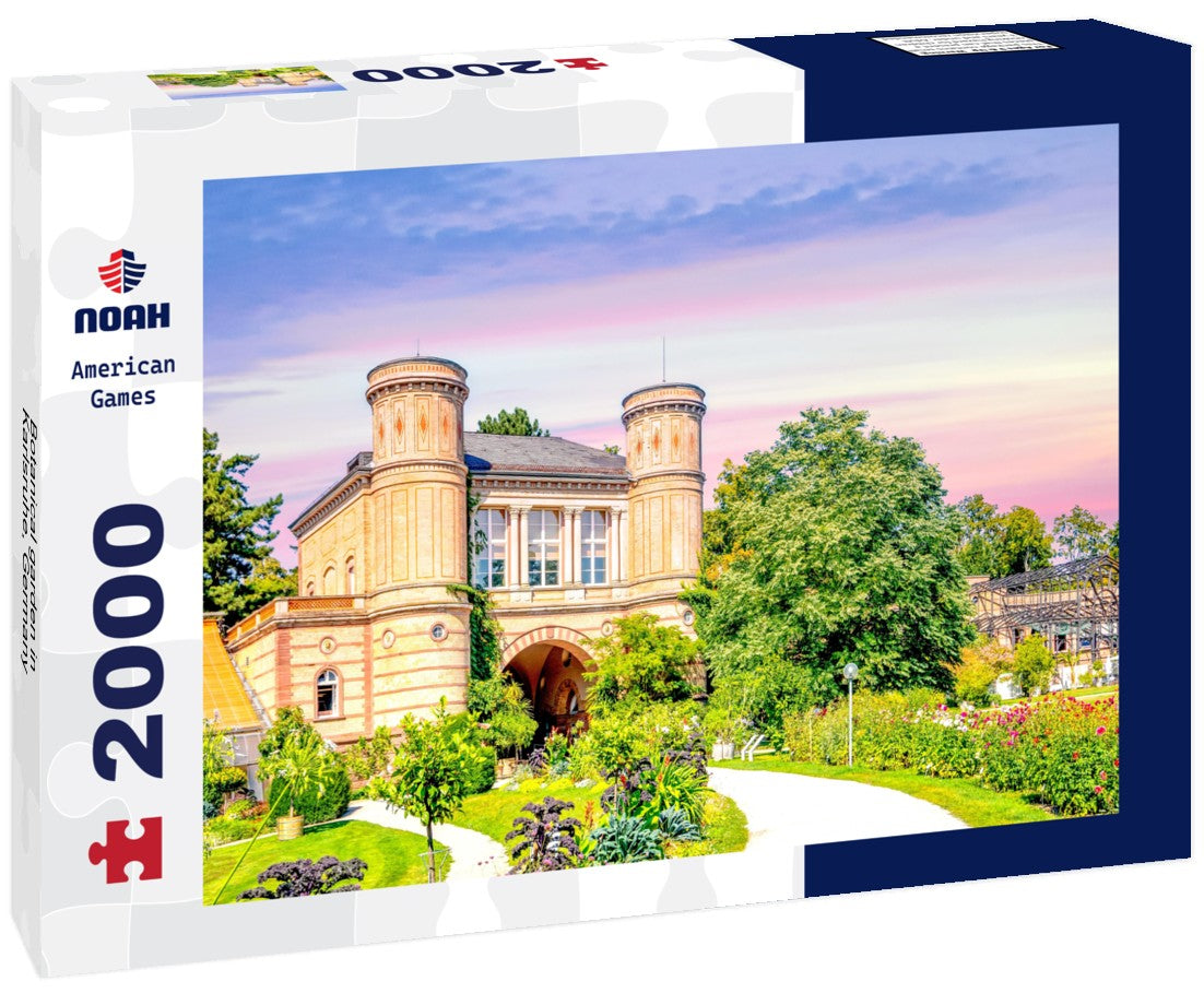 Botanical garden in Karlsruhe, Germany 2000pc Puzzle