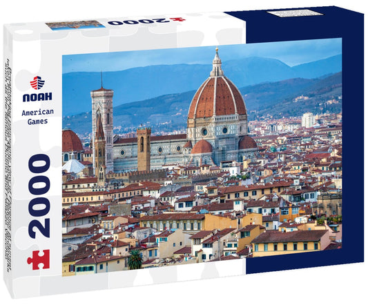 Noah Jigsaw Puzzle Breathtaking panoramic view of Florence at sunset, taken from Piazzale Michelangelo. Historic landmarks such as the famous Duomo and Palazzo Vecchio can be seen in the distance 2000 pieces