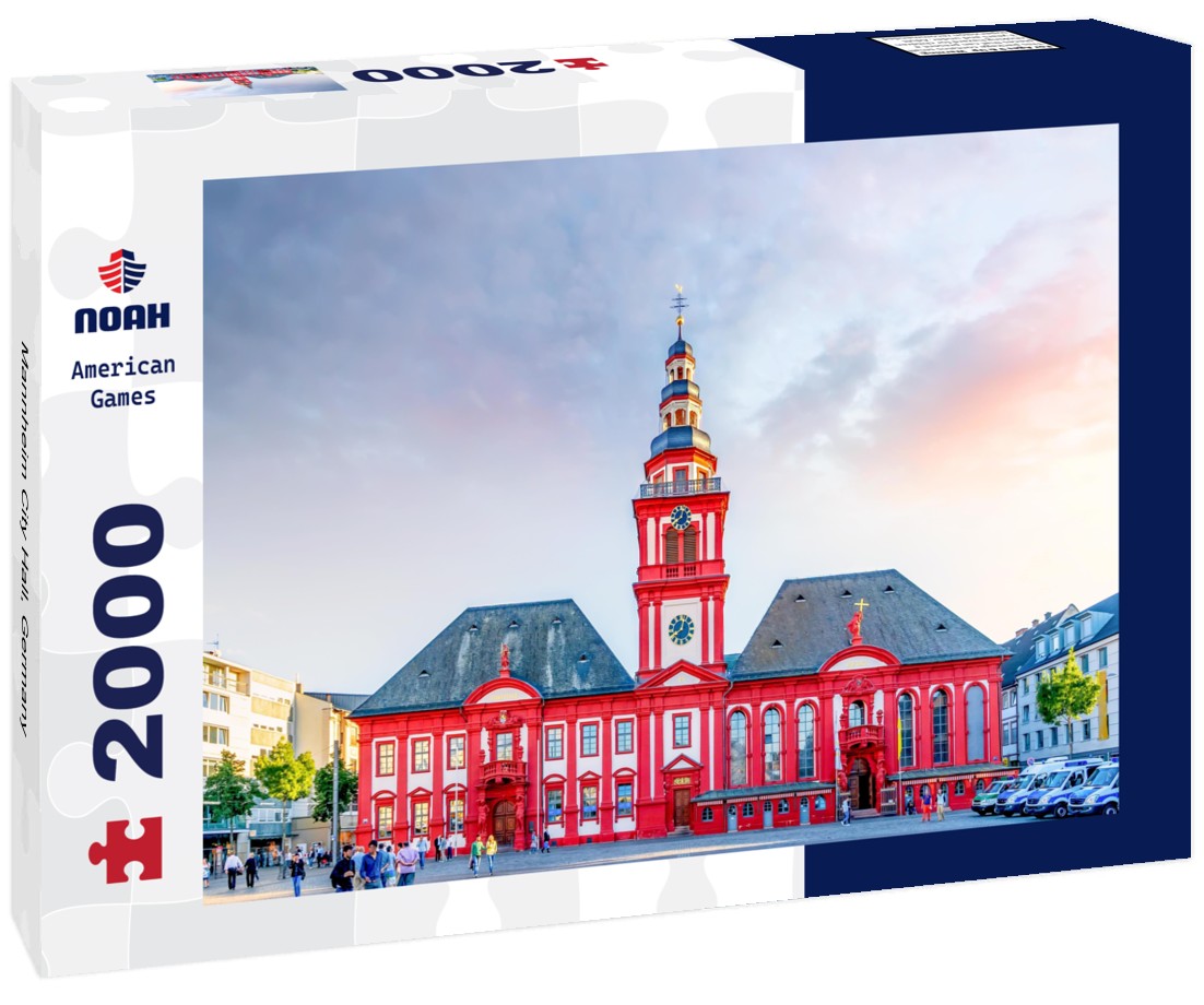 Mannheim City Hall, Germany 2000pc Puzzle