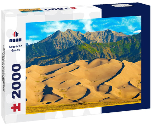 Noah Jigsaw Puzzle Panoramic photopgraph of Great Sand Dunes National Park in Colorado 2000 pieces