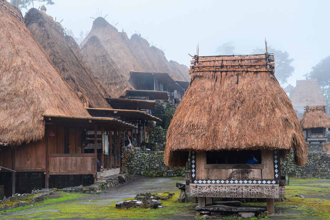 traditional bena village in flores island, indonesia 2000pc Puzzle