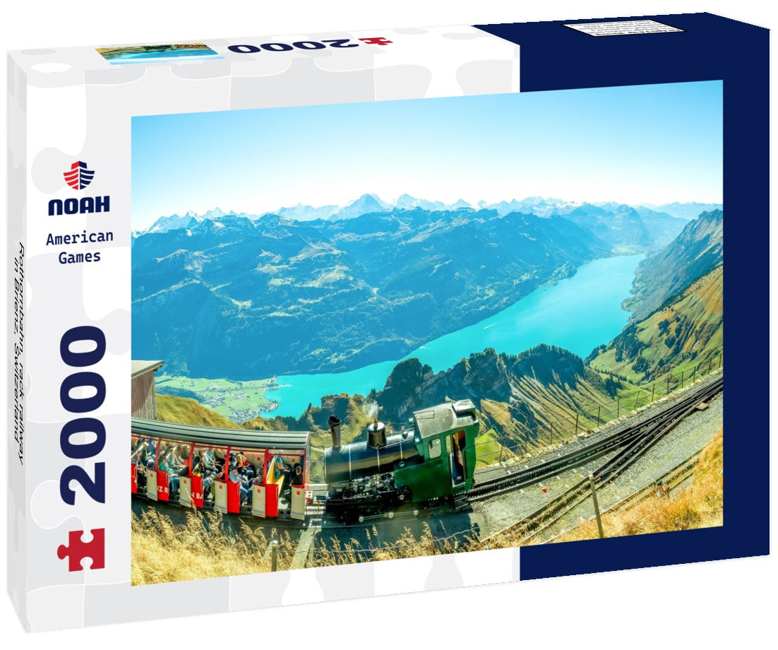 Rothornbahn, rack railway in Brienz, Switzerland 2000pc Puzzle
