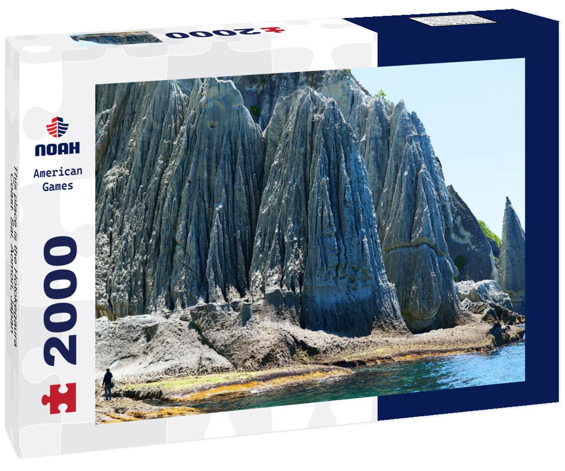 This place is the Hotokegaura Coast. Sai, Aomori, Japan 2000pc Puzzle