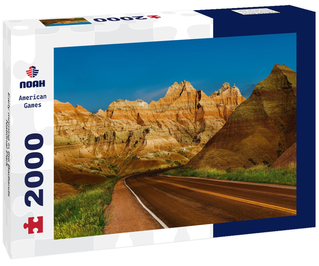 Early morning in the Badlands National Park 2000pc Puzzle
