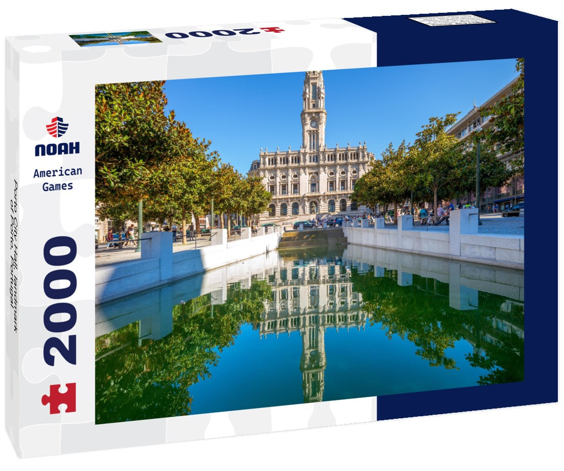Porto City Hall, landmark of Porto, Portugal 2000pc Puzzle
