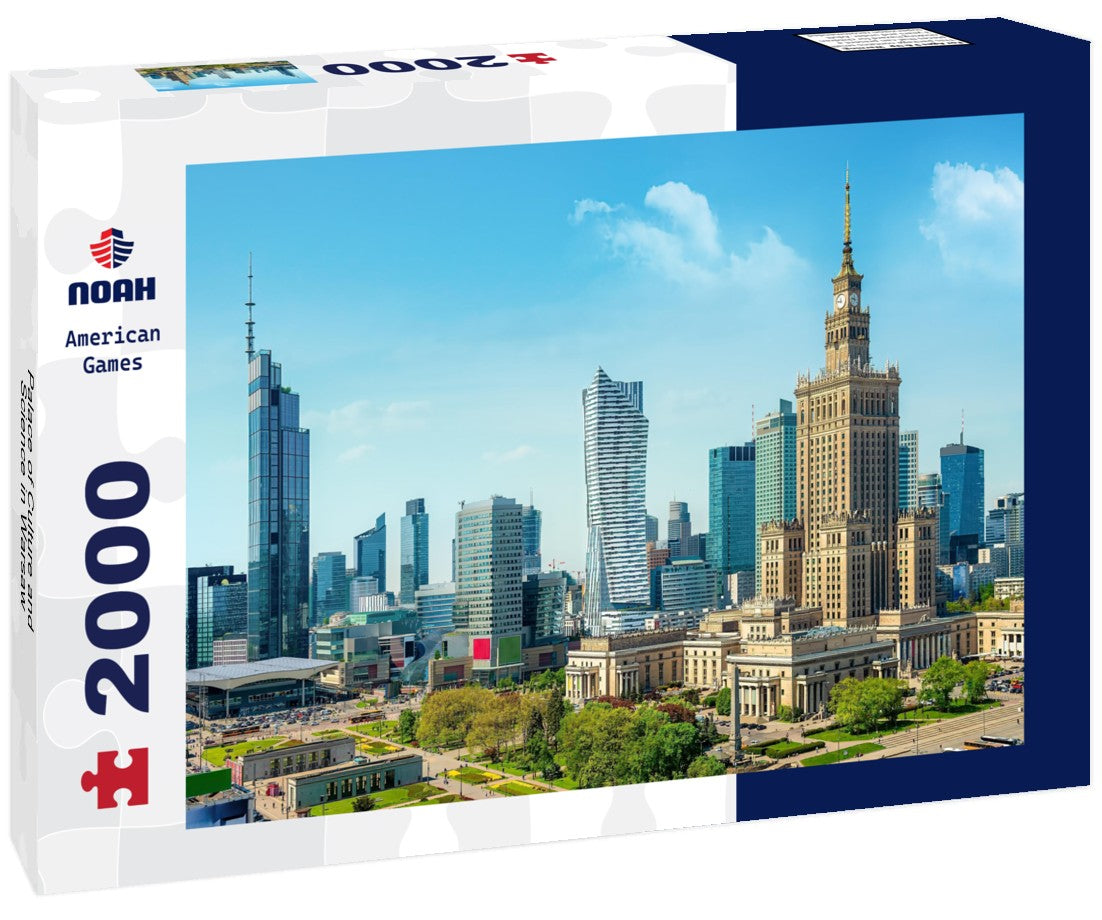Palace of Culture and Science in Warsaw 2000pc Puzzle