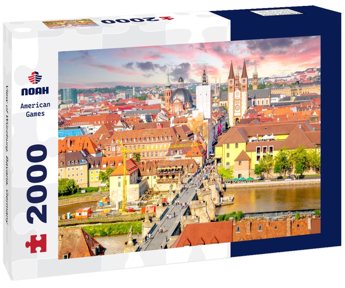 Würzburg, Bavaria, Germany 2000pc Puzzle