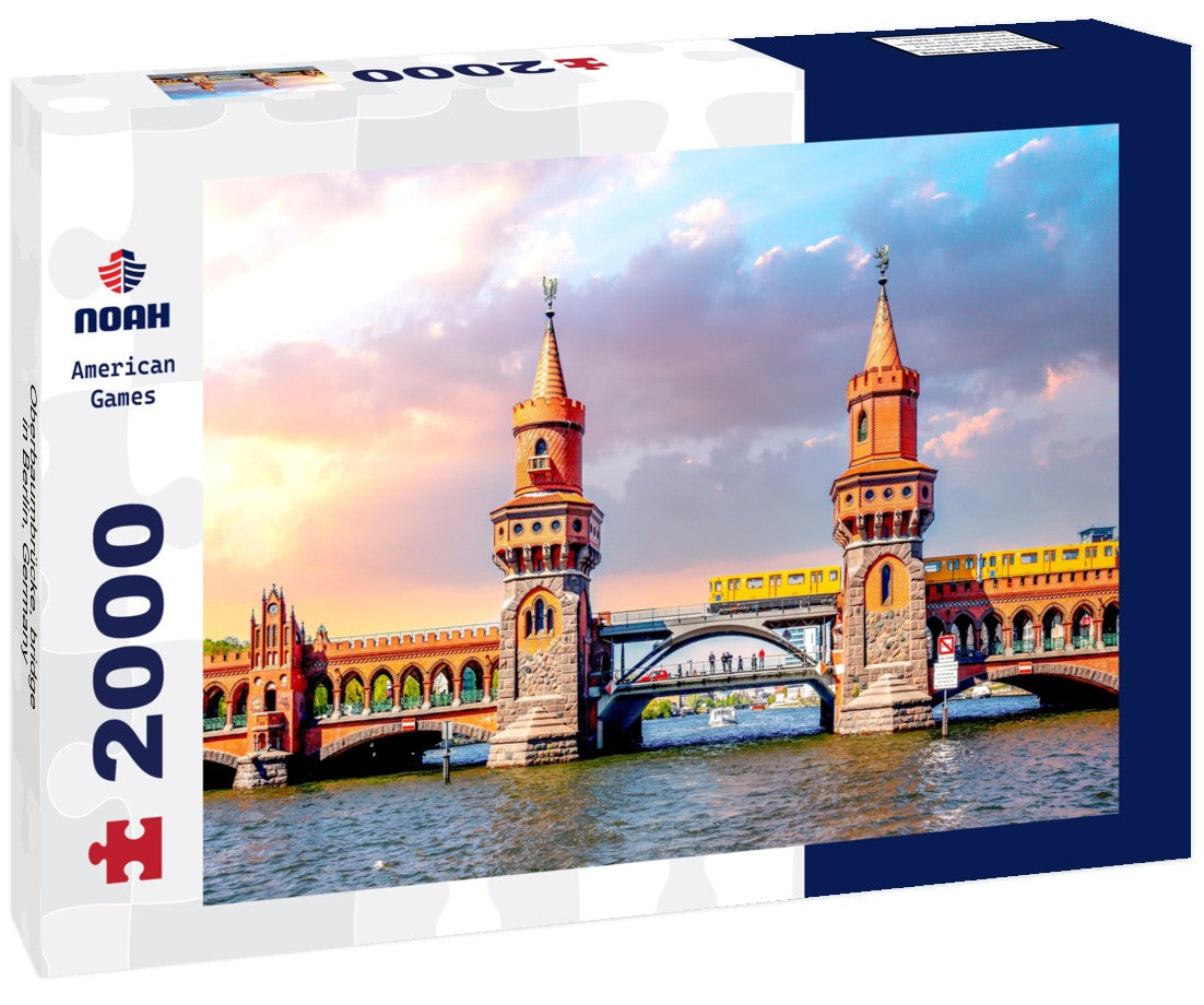 Oberbaumbrücke, bridge in Berlin, Germany 2000pc Puzzle