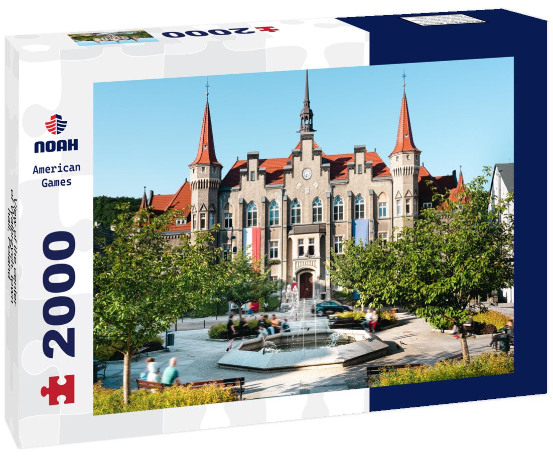 the center of Walbrzych, town hall, Poland 2000pc Puzzle