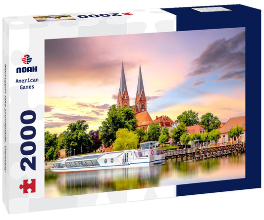 Noah Jigsaw Puzzle Neuruppin lake promenade, Germany 2000 pieces