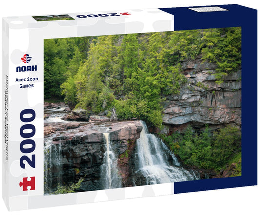 Noah Jigsaw Puzzle Blackwater Falls West Virginia Stream Landscape 2000 pieces