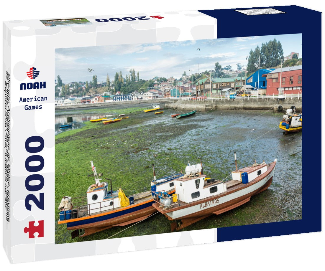 Chonchi, Archipiélago de Chiloé, provincia de Chiloé, región de Los Lagos, Patagonia, República de Chile, América del Sur 2000pc Puzzle