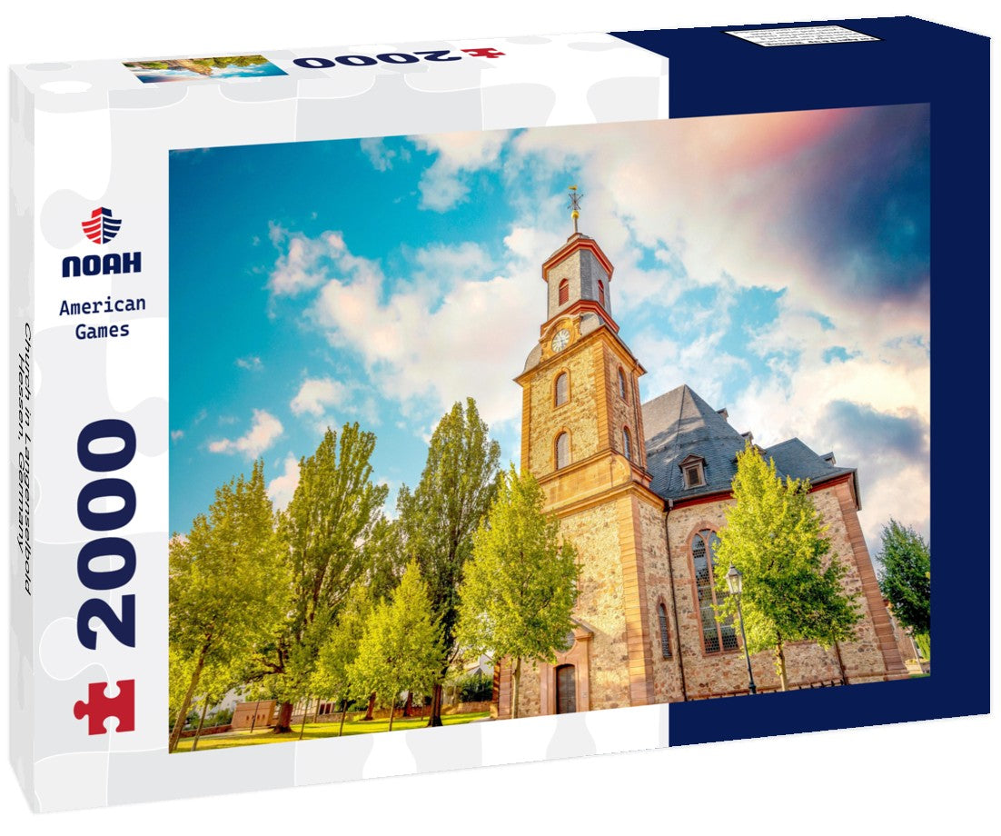 Church in Langenselbold, Hessen, Germany 2000pc Puzzle