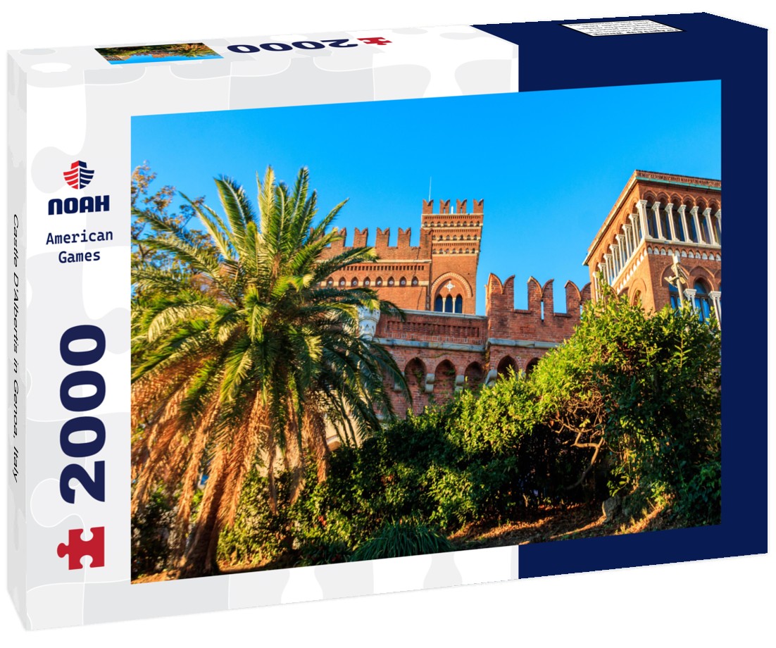 Castle D'Albertis in Genoa, Italy 2000pc Puzzle