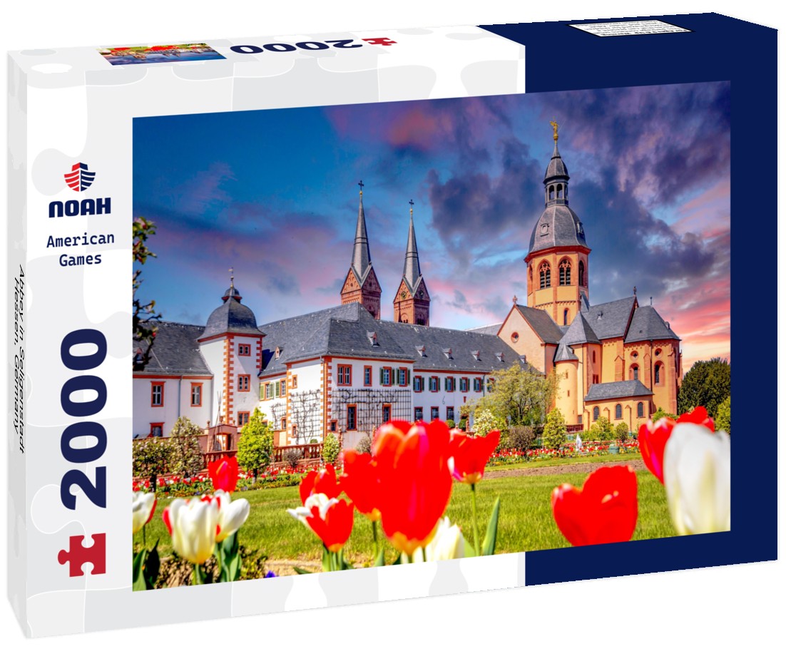Abbey in Seligenstadt, Hessen, Germany 2000pc Puzzle