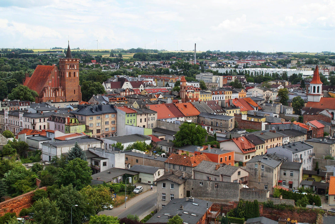 Noah Jigsaw Puzzle View from the castle tower of the city of Brodnica 2000 pieces