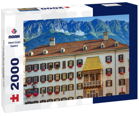 Noah Jigsaw Puzzle View of the famous golden roof in Innsbruck, Austria 2000 pieces