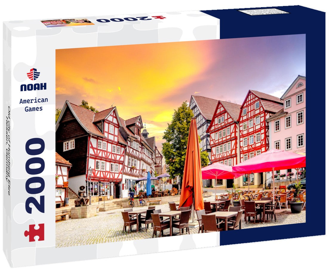 Old city of Homberg Efze, Hessen, Germany 2000pc Puzzle