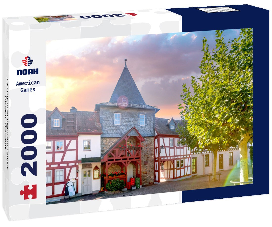 Old city of Hofheim am Taunus, Hessen, Germany 2000pc Puzzle