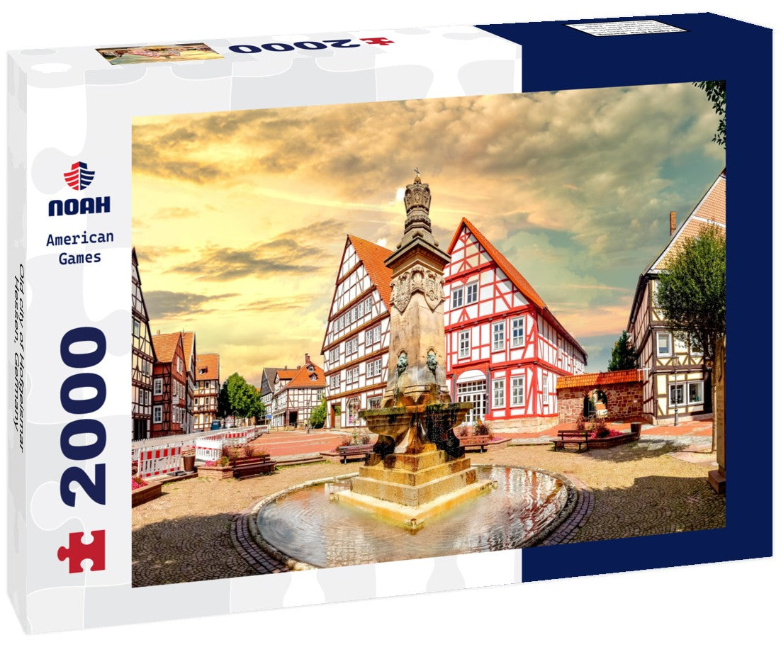 Old city of Hofgeismar, Hessen, Germany 2000pc Puzzle