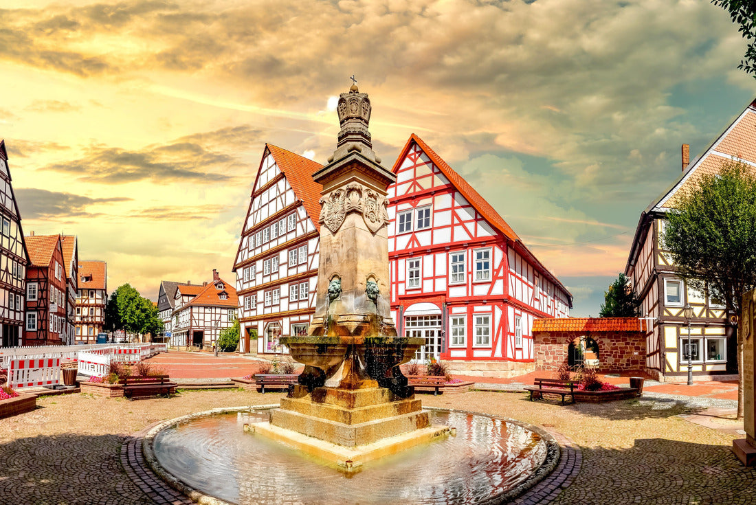Old city of Hofgeismar, Hessen, Germany 2000pc Puzzle