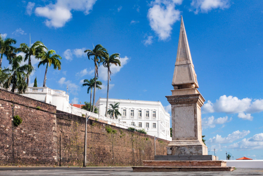 São Luís, Maranhão, Brazil. July 2023. Pedra da Memória, monument commemorating the coronation of D. Pedro II, Emperor of Brazil, a UNESCO World Heritage Site 2000pc Puzzle