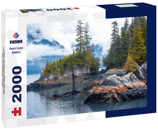 Noah Jigsaw Puzzle View of island from Kenai Fjords National Park Cruise tour in Alaska, USA 2000 pieces