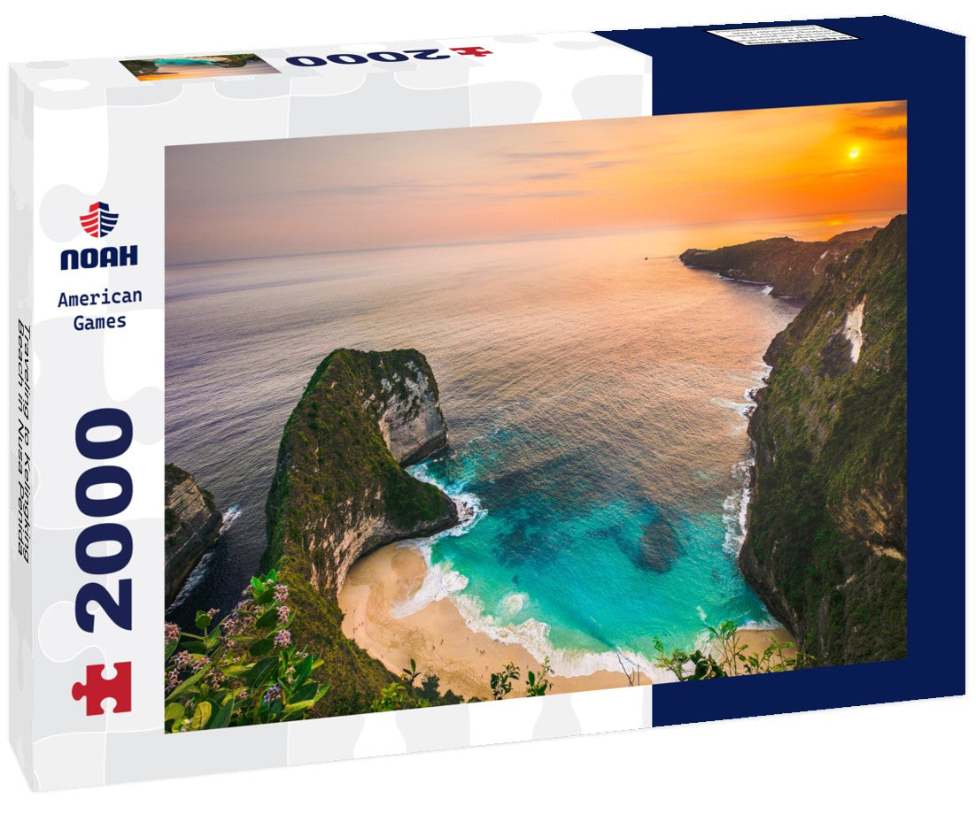 Traveling to Kelingking Beach in Nusa Penida 2000pc Puzzle