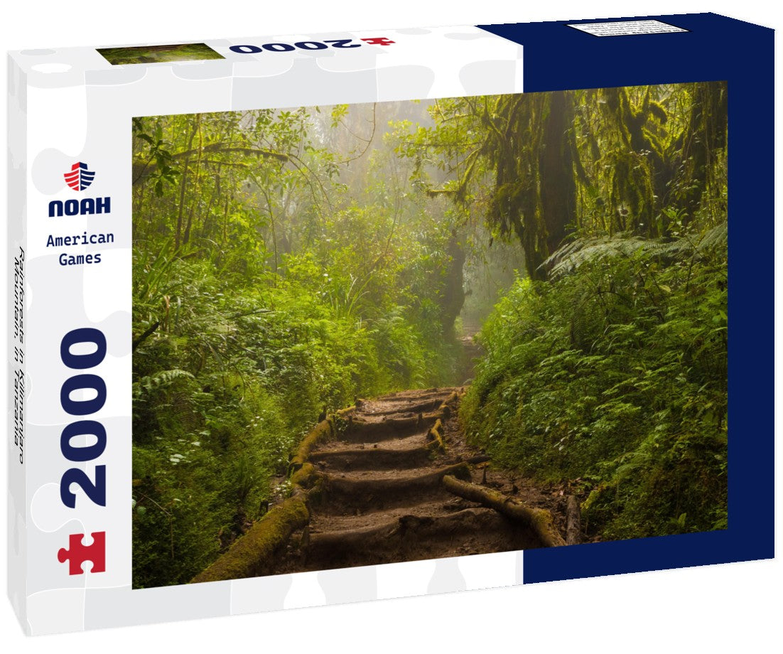 Rainforests in Kilimanjaro Mountain, in Tanzania 2000pc Puzzle