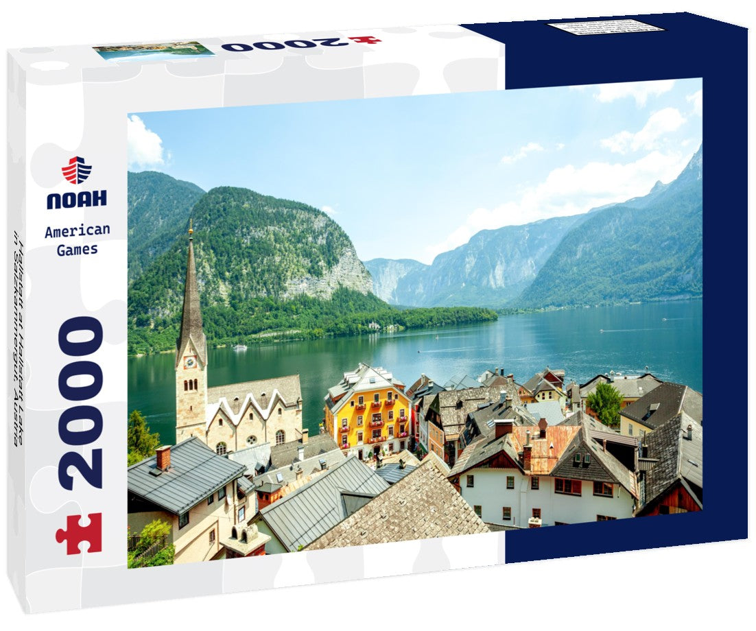 Noah Jigsaw Puzzle Hallstatt at Hallstatt Lake in Salzkammergut, Austria 2000 pieces