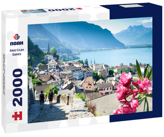 Noah Jigsaw Puzzle View of the old town of Montreux, Switzerland 2000 pieces