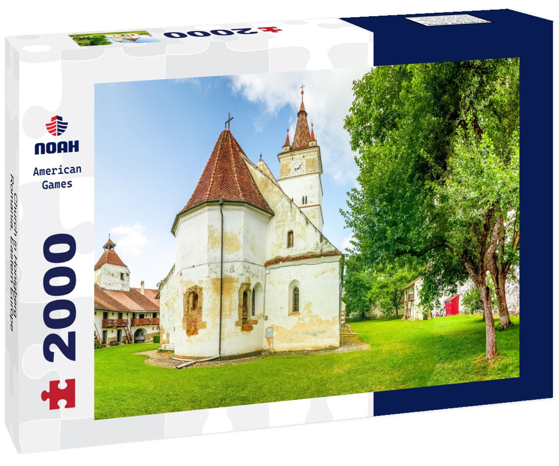 Church in Honigberg, Romania, Eastern Europe 2000pc Puzzle