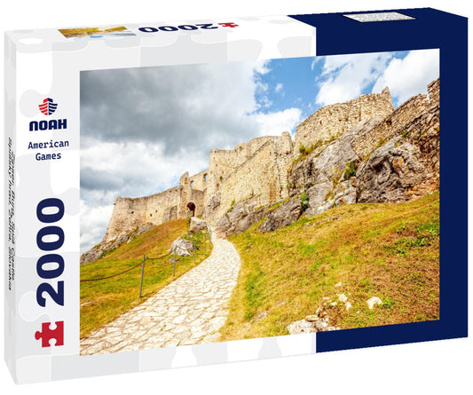 Zipser, Burg, Spiš Castle, Spišský hrad, Žehra, Slovakia 2000pc Puzzle