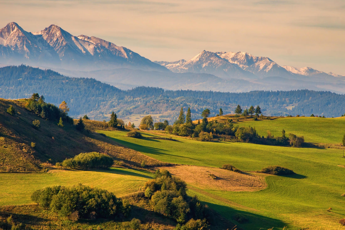 Noah Jigsaw Puzzle View with High Tatras in Pieniny. Summer mountain landscape in Slovakia. Slovakia and Poland countryside 2000 pieces