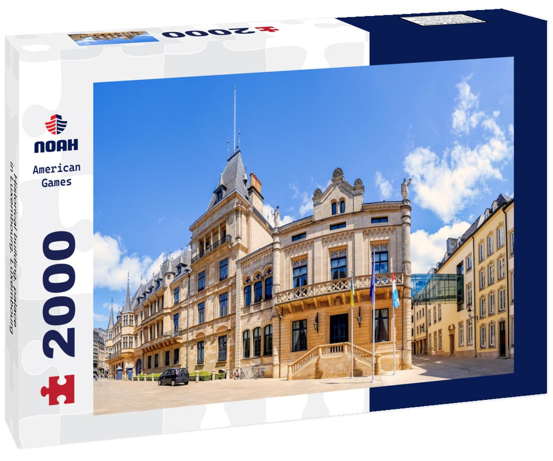 Historical building, palace in Luxembourg, Luxembourg 2000pc Puzzle