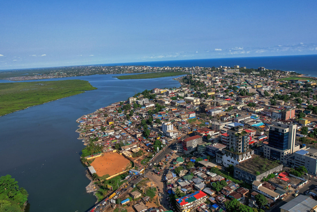 Amazing view of Monrovia city 2000pc Puzzle