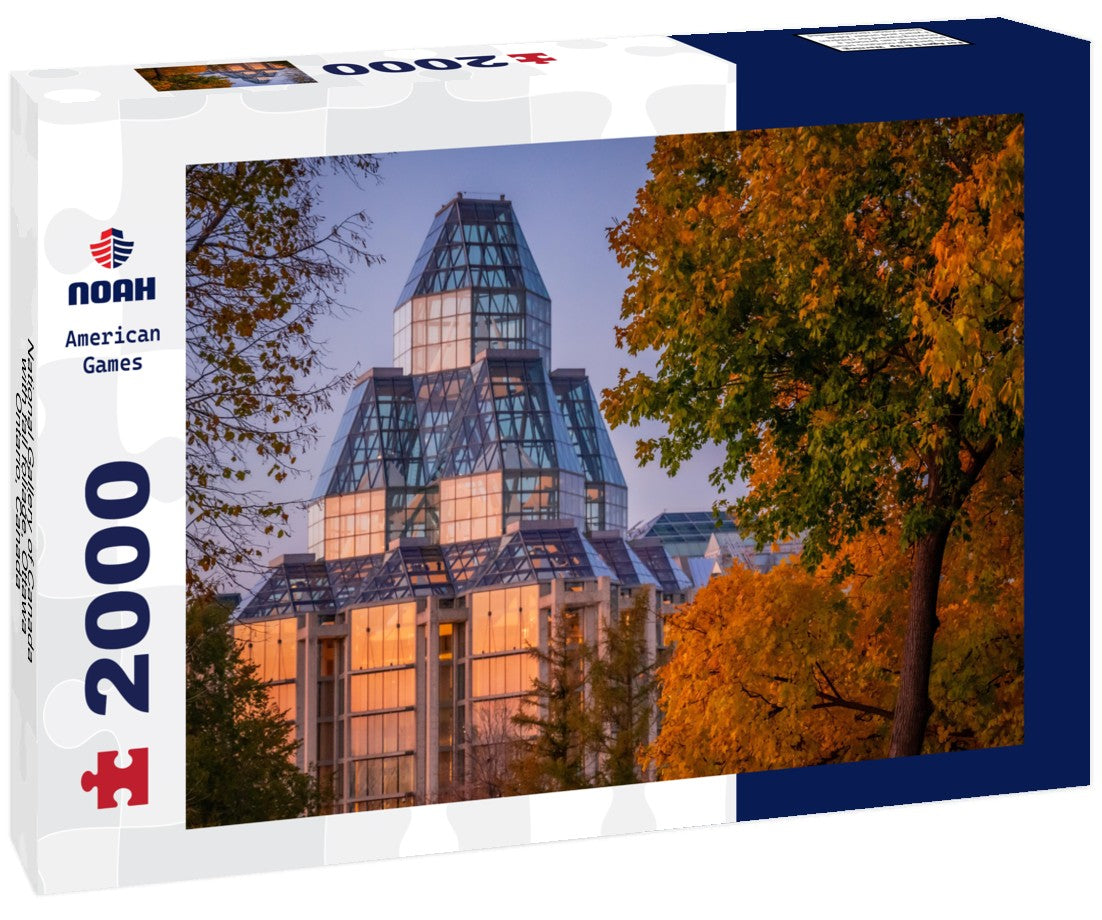 National Gallery of Canada with fall foliage, Ottawa, Ontario, Canada 2000pc Puzzle