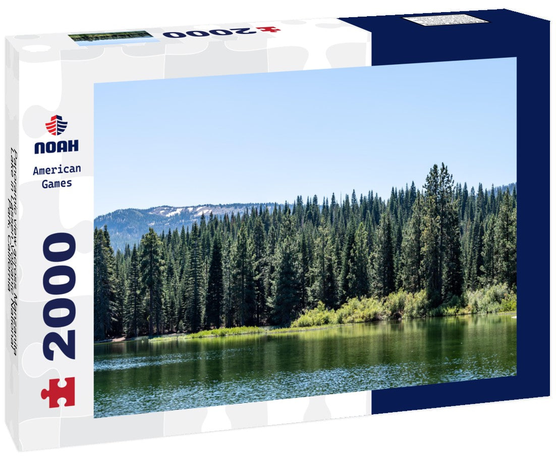 across Manzanita Lake in Lassen Volcanic National Park, California 2000pc Puzzle