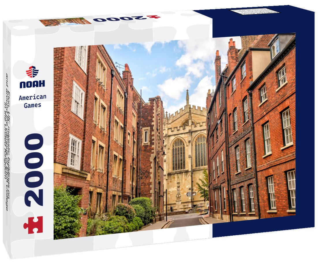 Eton, UK: majestic buildings on and around the campus of Eton College in the United Kingdom 2000pc Puzzle