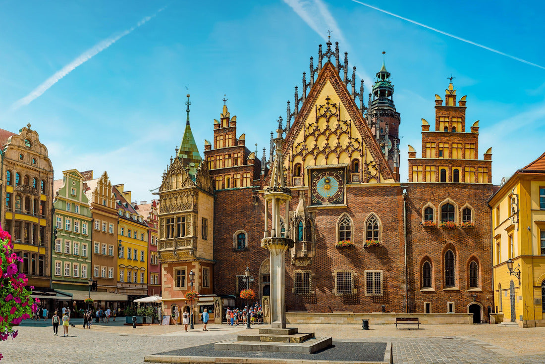 Town hall on Market Square, Wroclaw, Poland 2000pc Puzzle