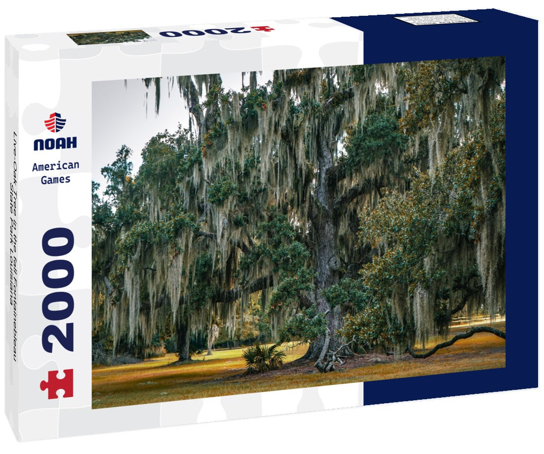 Live-Oak Tree in the fall Fontainebleau State Park Louisiana 2000pc Puzzle