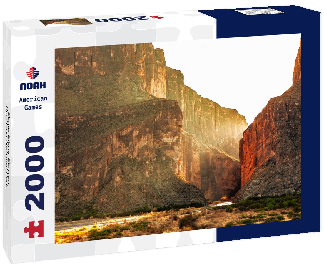 Noah Jigsaw Puzzle Santa Elena Canyon, Big Bend National Park 2000 pieces