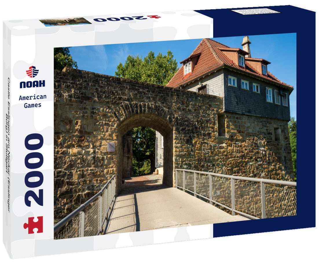 Castle Esslingen am Neckar (Esslinger Burg) in Stuttgart 2000pc Puzzle