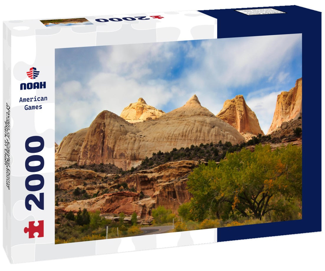 Navajo or Capitol Dome at Capitol Reef National Park in Utah 2000pc Puzzle