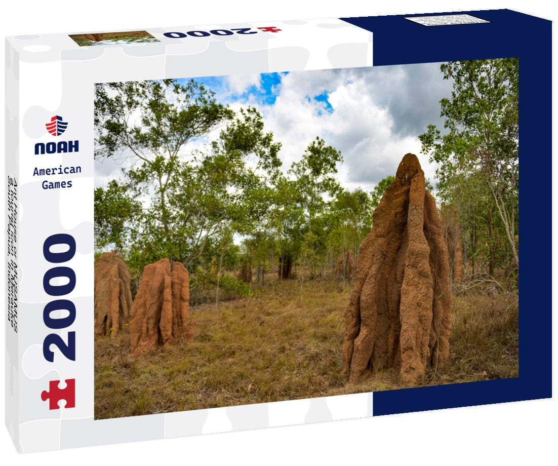 Noah Jigsaw Puzzle Ant House or MUSAMUS, a tourist icon in Merauke, South Papua, Indonesia 2000 pieces