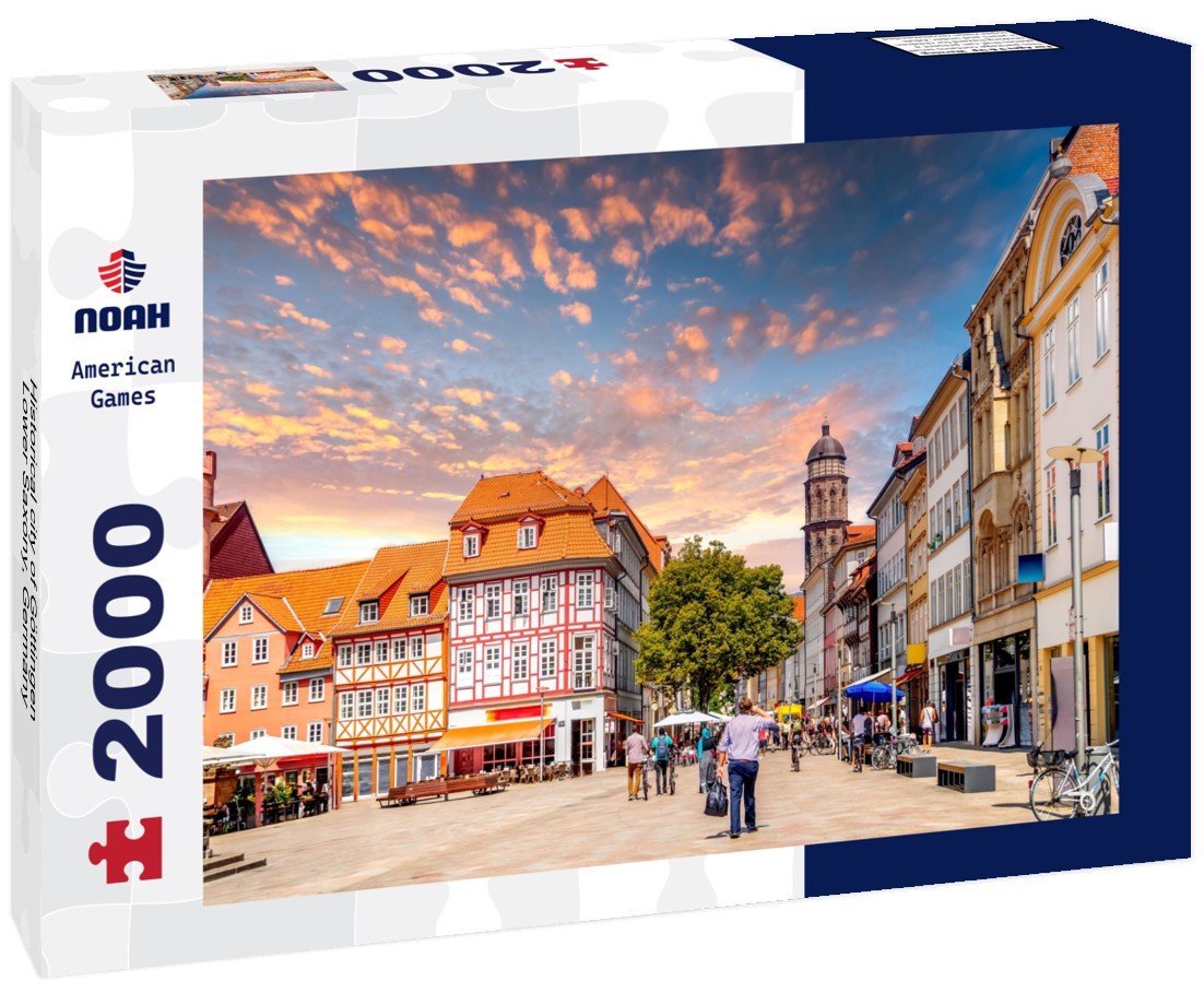 Historical city of Göttingen, Lower Saxony, Germany 2000pc Puzzle