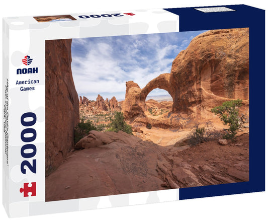 Noah Jigsaw Puzzle Hike of the Devil's Gardeners' Path in Arches National Park, usa 2000 pieces